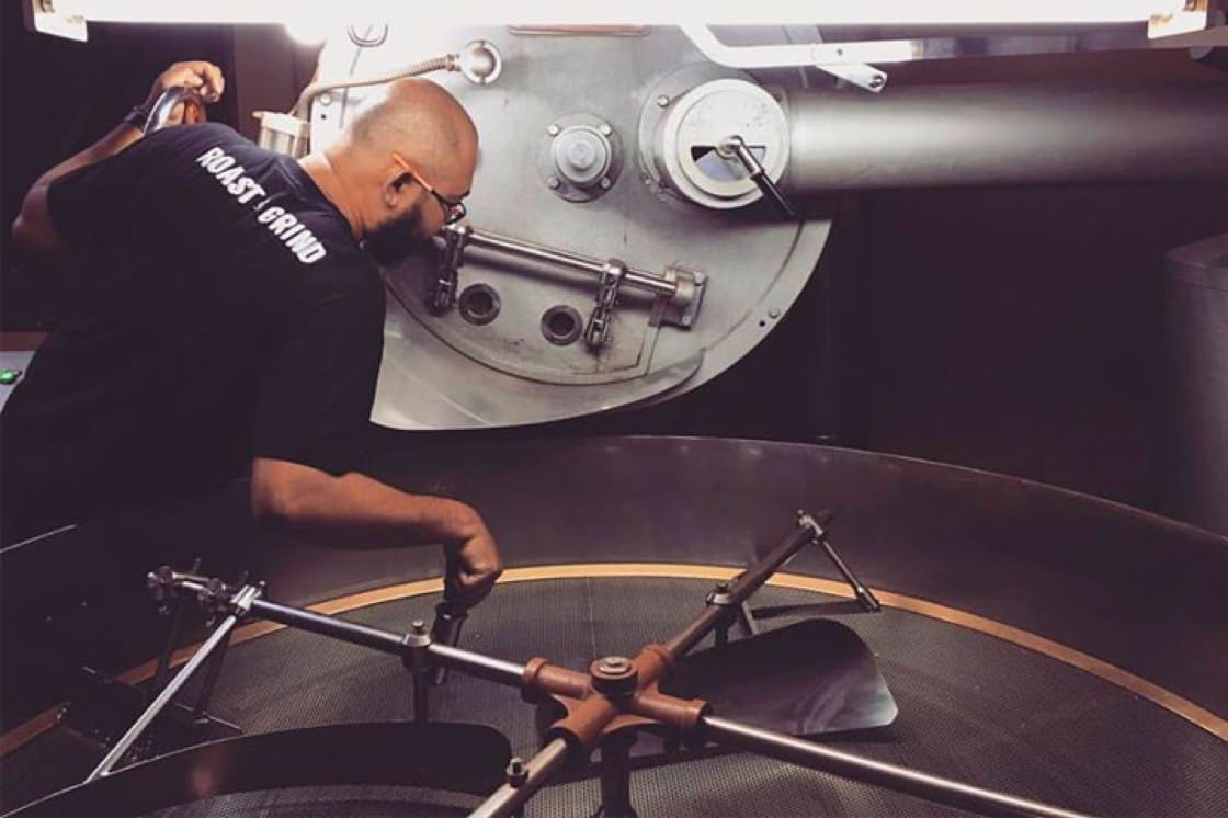 Roast & Grind roasts their own arabica beans.