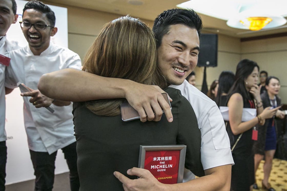 Chef Sun Kim from newly crowned one-Michelin-starred Meta.