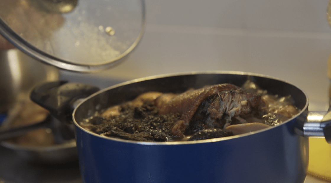 "The Abundance of Wealth" is the Liu family's heirloom Chinese New Year pen cai dish. 