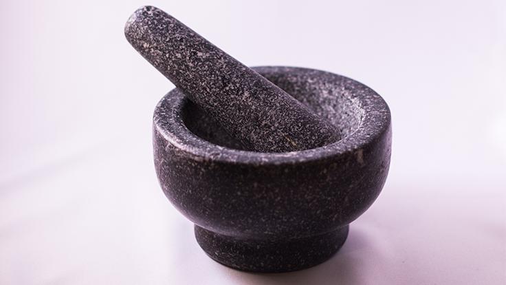 A mortar and pestle are the only tools you will need to make your own curry paste.