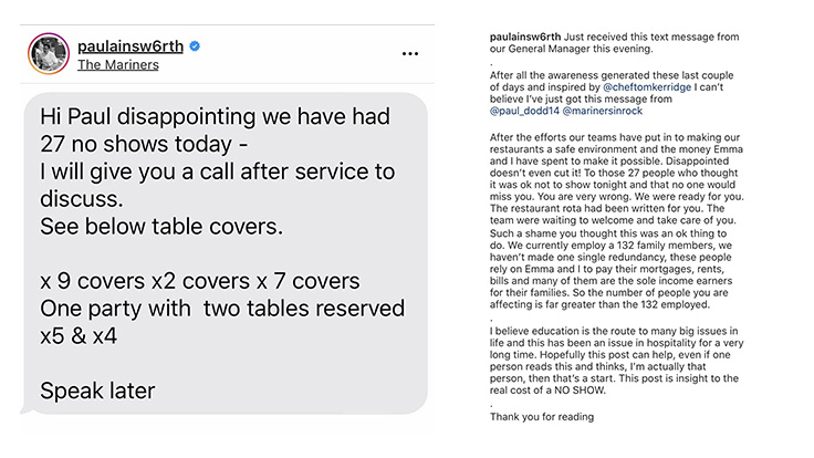 Message from Paul Ainsworth