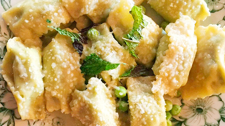 Al di Là’s ravioli © Michelin