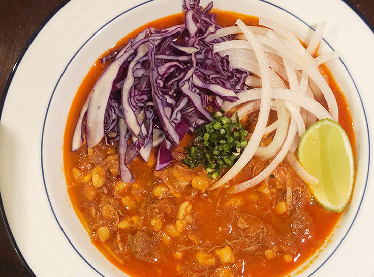 Nathan Anda's Pozole. Photo courtesy of Nathan Anda