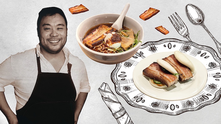 David Chang and his Momofuku Noodle Bar. (© Shutterstock, Pruepat Songtieng)