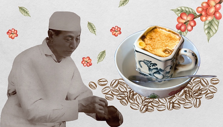 Ca phe trung, a beloved Vietnamese treat. (© Shutterstock, https://vietnamnet.vn)