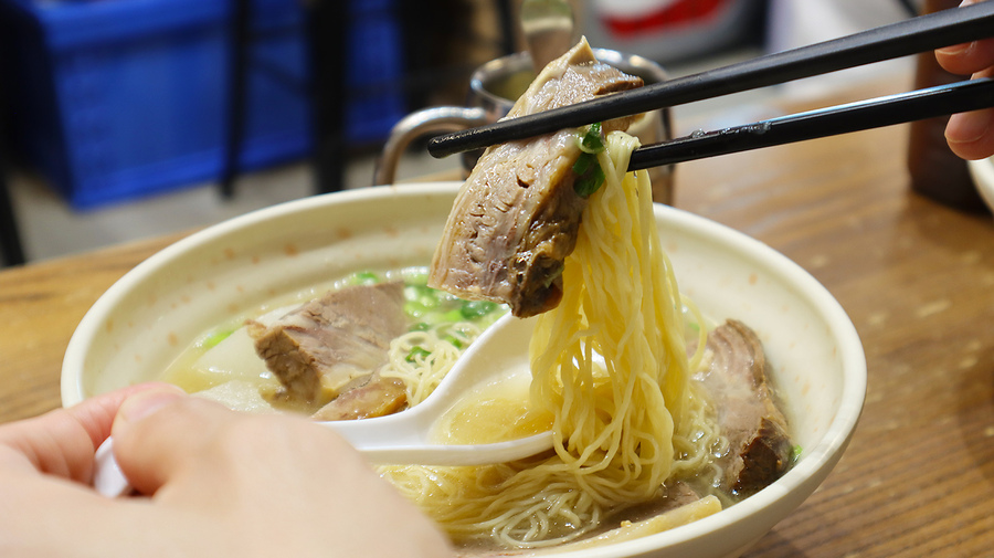 Eight Treasures's beef brisket noodles.
