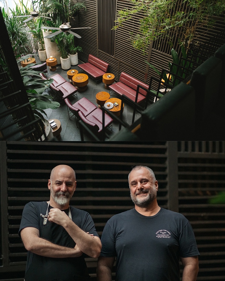 Tim Butler and Darren Hausler. (© Anuwat Senivansa Na Ayudhya / MICHELIN Guide Thailand)