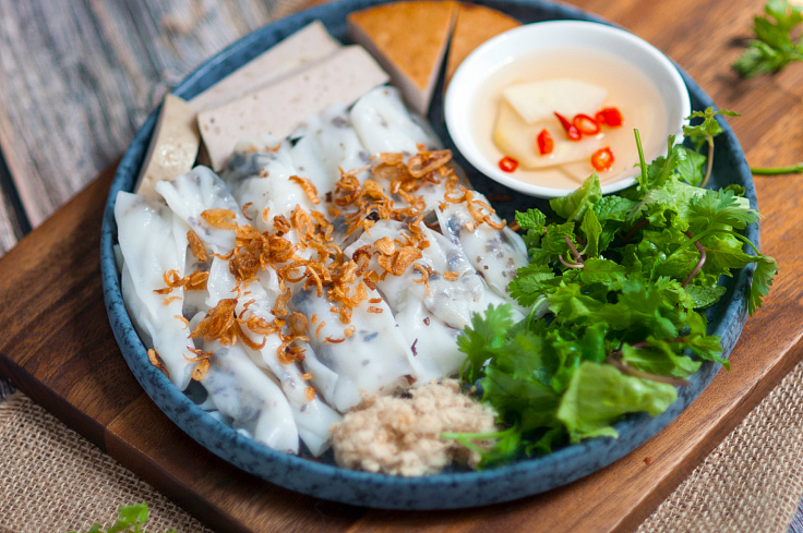 Banh Cuon is a delicious Northern Vietnamese delicacy.