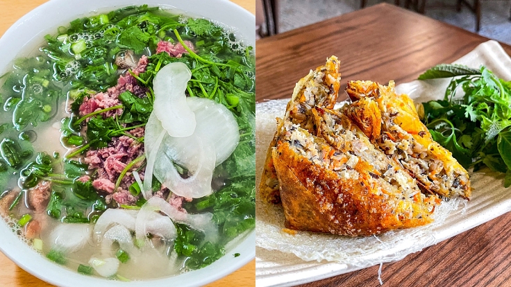 Phở Bò Ấu Triệu and The East. (© Michelin)