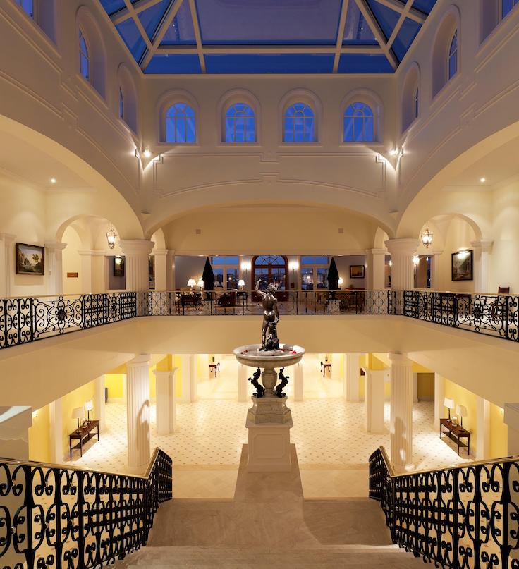The interior of The Yeatman hotel