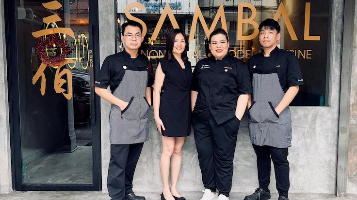 Team Sambal: Kelvin , Esther, Jenelle, and Jason