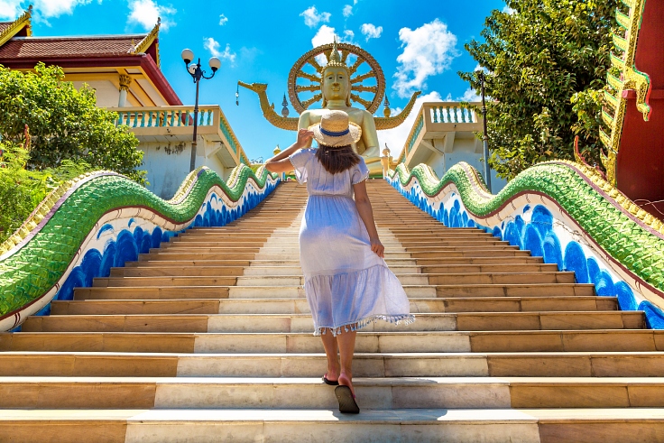 Pay a visit to the Big Buddha on Ko Samui. (© Shutterstock)