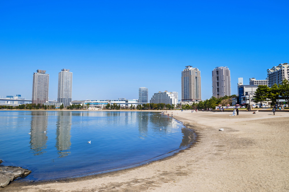 Odaiba Beach Ⓒpicture cells