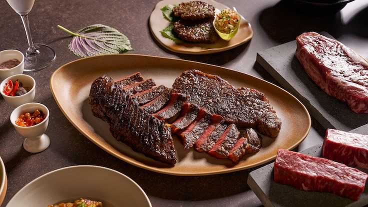 Beef from the grill (Photo: John Heng)