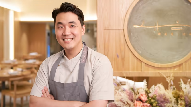 Louis Han of one-MICHELIN-Starred NAE:UM in Singapore. (Photo: John Heng)