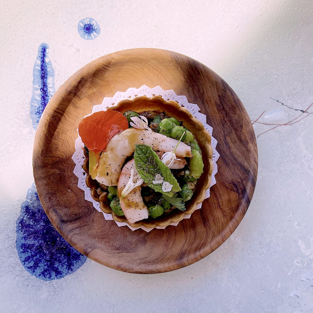 One of the many delicious dishes at Béns d'Avall