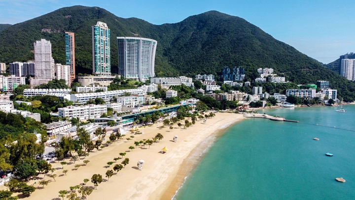 Deep Water Bay in Hong Kong.