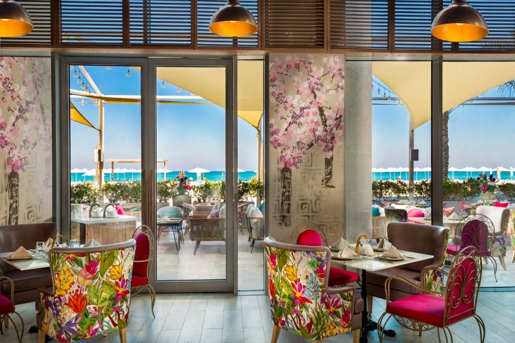 Enjoy azure sea views from Beirut Sur Mer's interiors and its exteriors. Credit: Beirut Sur Mer