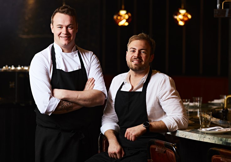 Will Murray (left) and Jack Croft (right), Chef-Directors of Fallow (© Fallow/Steven Joyce)