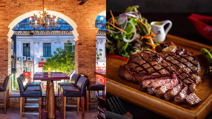 A MICHELIN-rated restaurant specialising in corn-fed beef from the U.S. and grass-fed Australian cuts. (© El Gaucho)