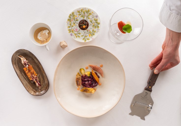 The Welsh Pheasant dish at Sketch, The Lecture Room & Library. © Claude Okamoto