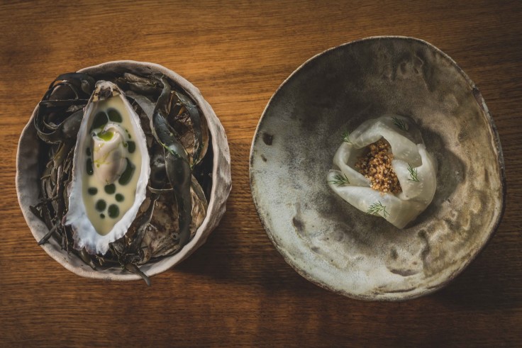 'Louët-Feisser Oyster' at Moor Hall. © Mark Bristol