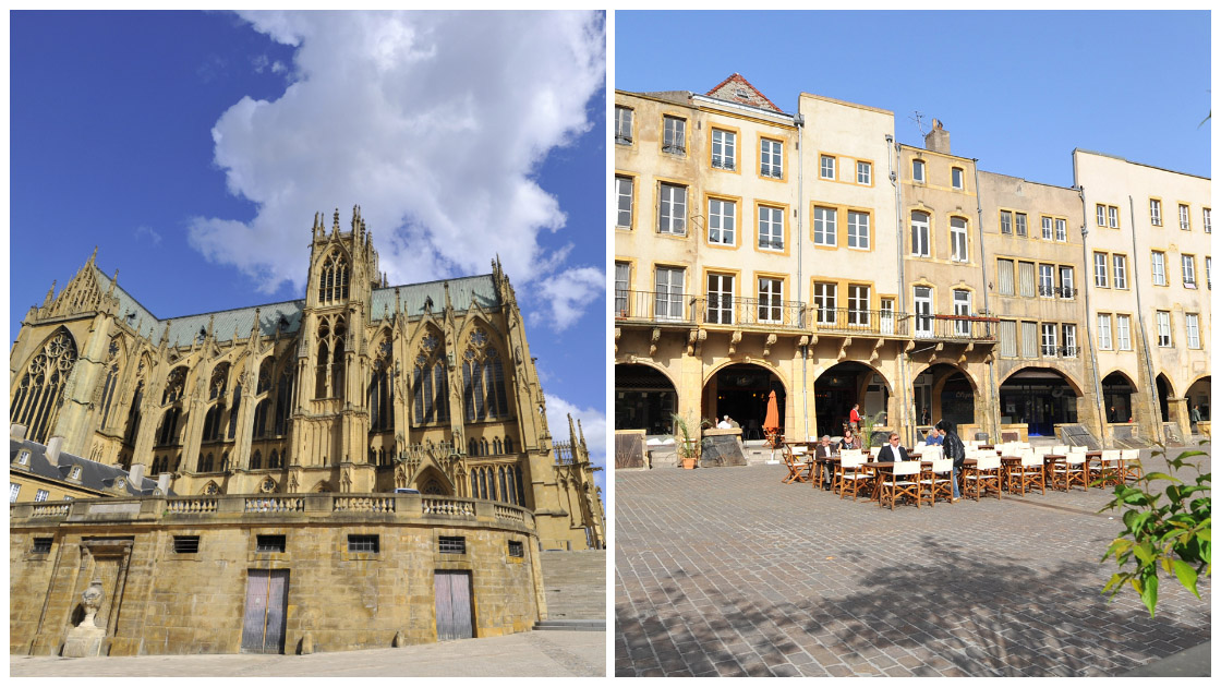 Saint-Etienne Cathedral / Saint-Louis square © Philippe Gisselbrecht - Ville de Metz