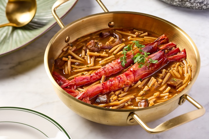 Seafood Fideos at Juno. (© Juno)