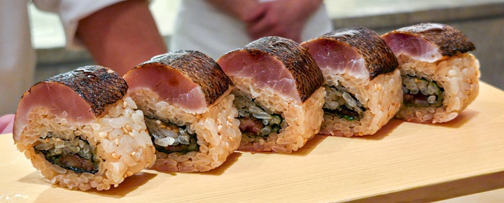 Sushi at Sushi Kissho by Miyakawa.  (©MICHELIN)