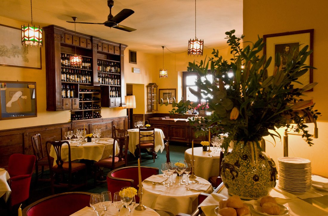 Cibrèo restaurant Florence has an informal, fashionable atmosphere, with inventive cuisine inspired by traditional dishes. © Cibrèo