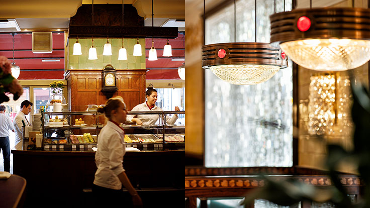 Brasserie, Theke und Beletage im Schwarzen Kameel © Zum Schwarzen Kameel Beletage / Herbert Lehmann